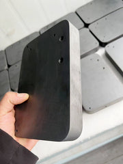 Silicon Carbide Microreactor Plate SiC Microchannel Reactor Plate Lab Level, Laboratory continuous flow reactor Plate