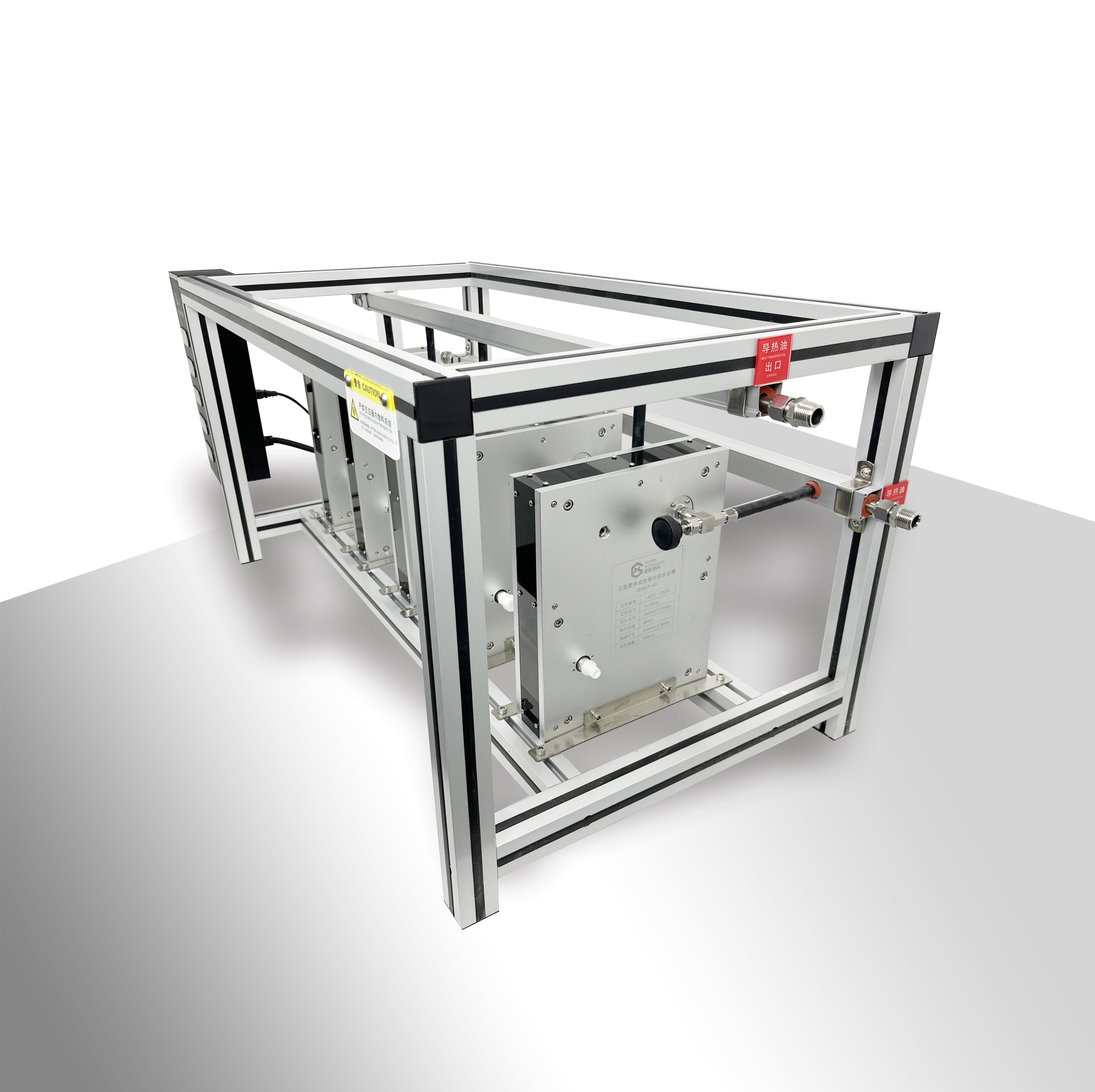Silicon Carbide Microreactor Microchannelreactor Semi-Industrial Level，SiC Continuous Flow Reactors