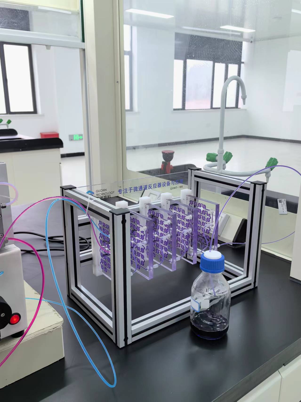Channel Reactor Microchannel reactor demonstration model, teaching demonstration model ...