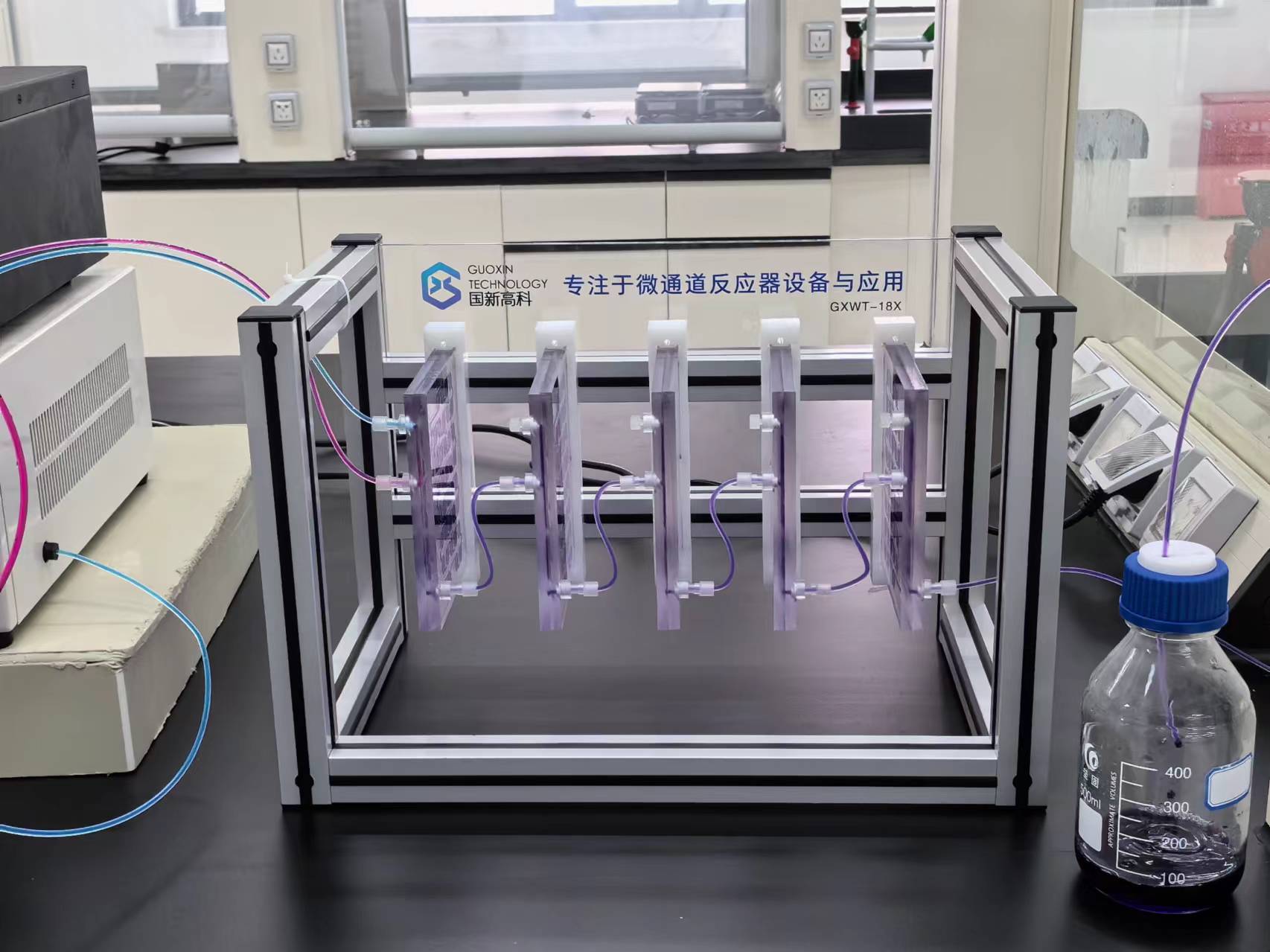 Channel Reactor Microchannel reactor demonstration model, teaching demonstration model ...