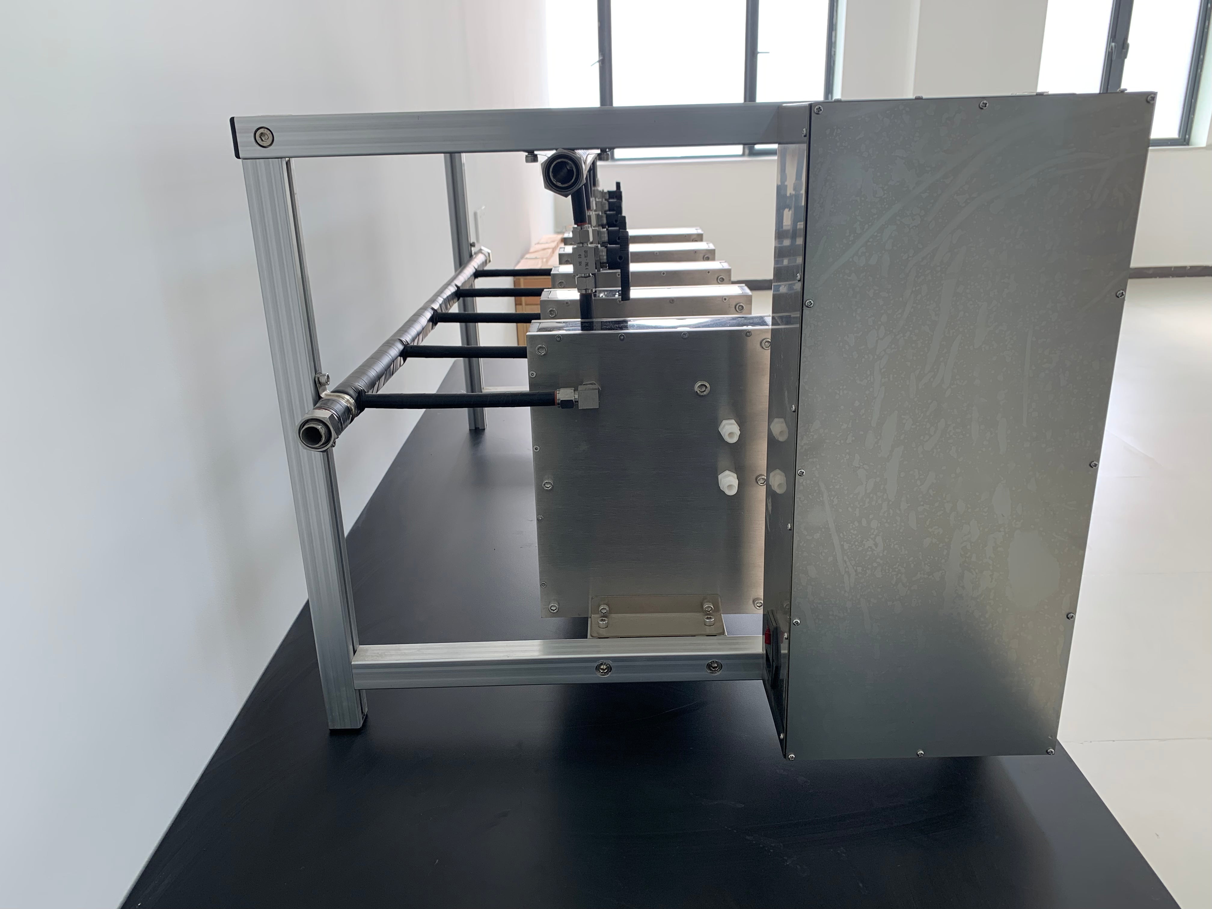 Silicon Carbide Microreactor Microchannelreactor Semi-Industrial Level，SiC Continuous Flow Reactors
