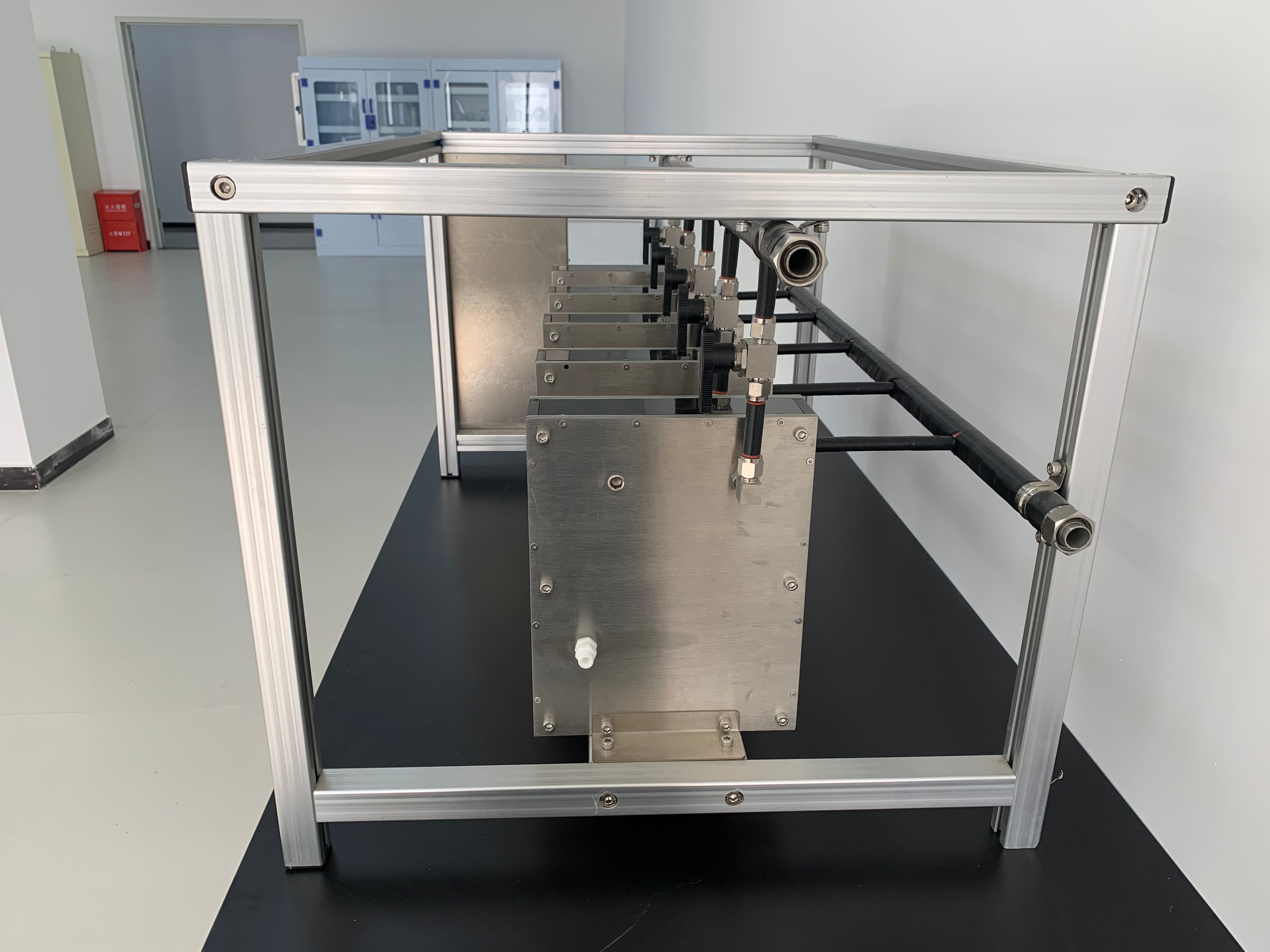 Silicon Carbide Microreactor Microchannelreactor Semi-Industrial Level，SiC Continuous Flow Reactors